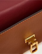 Coccinelle De piele geantă shopper 4w1 Double Beat