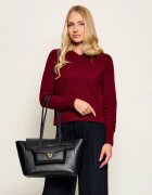 Coccinelle De piele geantă shopper 4w1 Double Beat