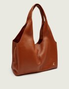 Coccinelle De piele geantă shopper Nell