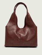 Coccinelle De piele geantă shopper Nell