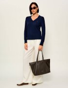 Coccinelle De piele geantă shopper Nory