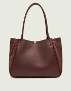 Coccinelle De piele geantă shopper Pansy | piele întoarsă
