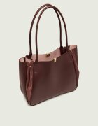 Coccinelle De piele geantă shopper Pansy | piele întoarsă