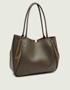 Coccinelle De piele geantă shopper Pansy | piele întoarsă