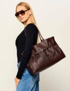 Coccinelle De piele geantă shopper Sabine Soft