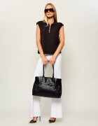 Coccinelle De piele geantă shopper Sabine Soft