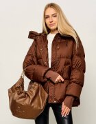 Coccinelle De piele geantă shopper Smash