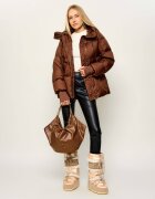 Coccinelle De piele geantă shopper Smash
