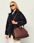 Coccinelle De piele geantă shopper Tylde
