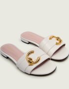 Coccinelle De piele șlapi C-Me Smooth