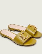 Coccinelle De piele șlapi C-Me Smooth