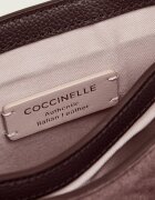 Coccinelle Geantă pe umăr Mavery | piele întoarsă cu adaos de piele