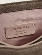 Coccinelle Geantă pe umăr Mavery | piele întoarsă cu adaos de piele