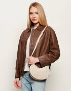 Coccinelle Geantă pe umăr Sunup | piele întoarsă