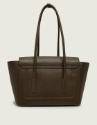 Coccinelle Geantă shopper 3 în 1 Double Beat cu adaos de piele
