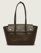 Coccinelle Geantă shopper 3 în 1 Double Beat cu adaos de piele