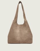 Coccinelle Geantă shopper + borsetă C-Easy | piele întoarsă