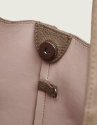 Coccinelle Geantă shopper + borsetă C-Easy | piele întoarsă