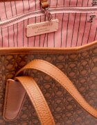 Coccinelle Geantă shopper New Never Without cu adaos de piele