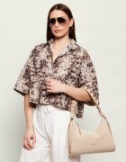 Coccinelle Hobo Boheme | piele întoarsă cu adaos de piele