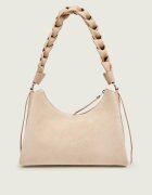 Coccinelle Hobo Boheme | piele întoarsă cu adaos de piele