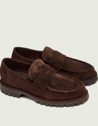 COPENHAGEN STUDIOS Pantofi loafer | piele întoarsă