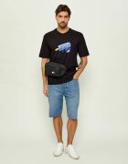 Crime London Teniși din piele Distressed