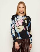 Desigual Pulover JERS_NENUFAR| X MR. CHRISTIAN LACROIX | regular fit | cu adaos de in