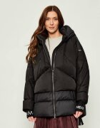Diego M Geacă de puf | Oversize fit cu adaos de lână