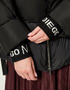 Diego M Geacă de puf | Oversize fit cu adaos de lână