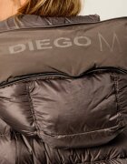 Diego M Geacă de puf | regular fit cu adaos de lână