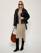 Dolce & Gabbana Cizme de echitație | piele întoarsă