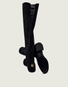 Dolce & Gabbana Cizme de echitație | piele întoarsă