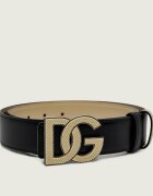 Dolce & Gabbana Curea din piele cu două fețe