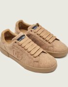 Dolce & Gabbana De lână sneakers Portofino M cu adaos de piele