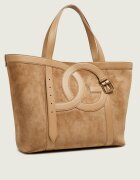 Dolce & Gabbana Geantă shopper + borsetă DG Belt | piele întoarsă