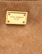 Dolce & Gabbana Geantă shopper Large Vittoria | piele întoarsă