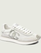 Dolce & Gabbana Sneakers cu adaos de piele