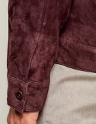 Drykorn Geacă Rikka_2 | regular fit | piele întoarsă