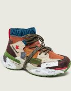 Dsquared2 Sneakers Faster | piele întoarsă cu adaos de piele