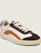 Dsquared2 Teniși din piele Rider | shearling cu adaos de lână