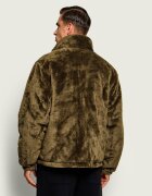 EA7 Din fleece geacă | Relaxed fit