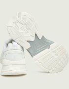 EA7 Sneakers cu adaos de piele
