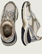 EA7 Sneakers cu adaos de piele