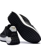 EA7 Sneakers cu adaos de piele