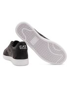 EA7 Sneakers cu adaos de piele