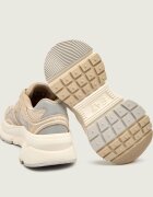 EA7 Sneakers cu adaos de piele