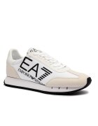 EA7 Sneakers cu adaos de piele