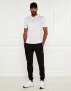 EA7 Sneakers cu adaos de piele