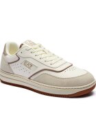 EA7 Sneakers cu adaos de piele